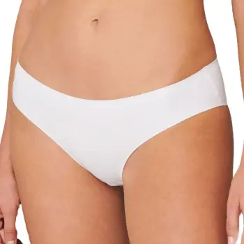 Schiesser Schiesser Truser Invisible Soft Tai Slip Hvit 38 Dame