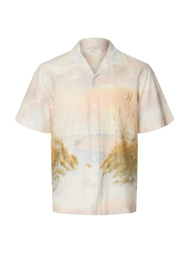 SELECTED SLHREGKELSO SUNSET SS SHIRT