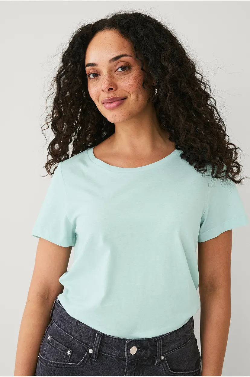 Ellos Collection T-skjorte Crew Neck - Grønn