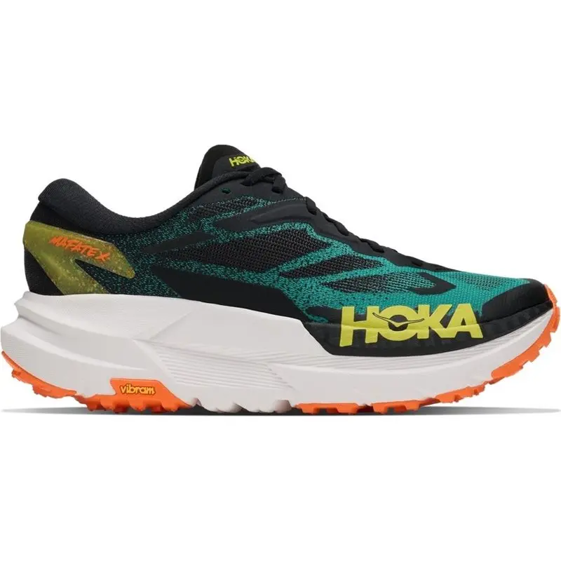 HOKA Hoka M Mafate X Black/Electric Aqua