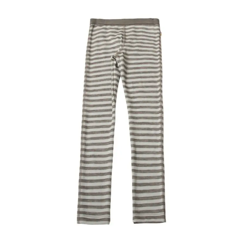 Joha Joha - Leggings i Ull Striper Mynte