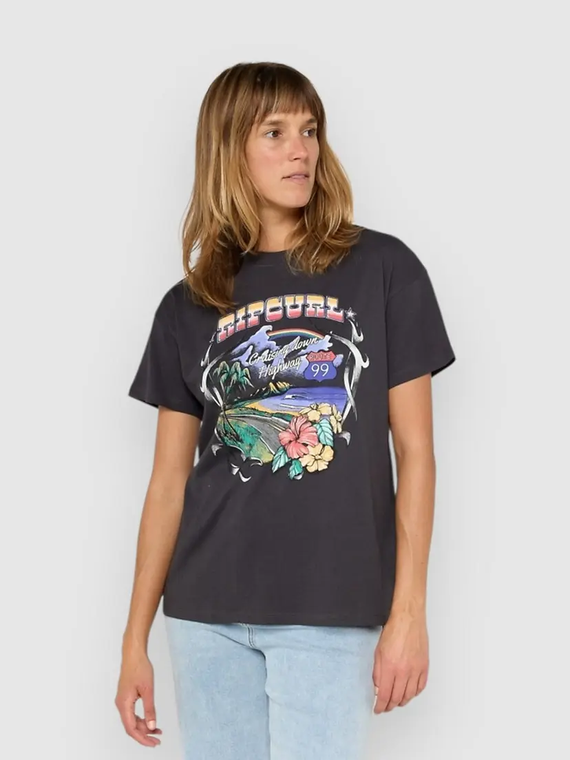 Rip Curl Rip Curl Pacific Rider Relaxed T-skjorte svart