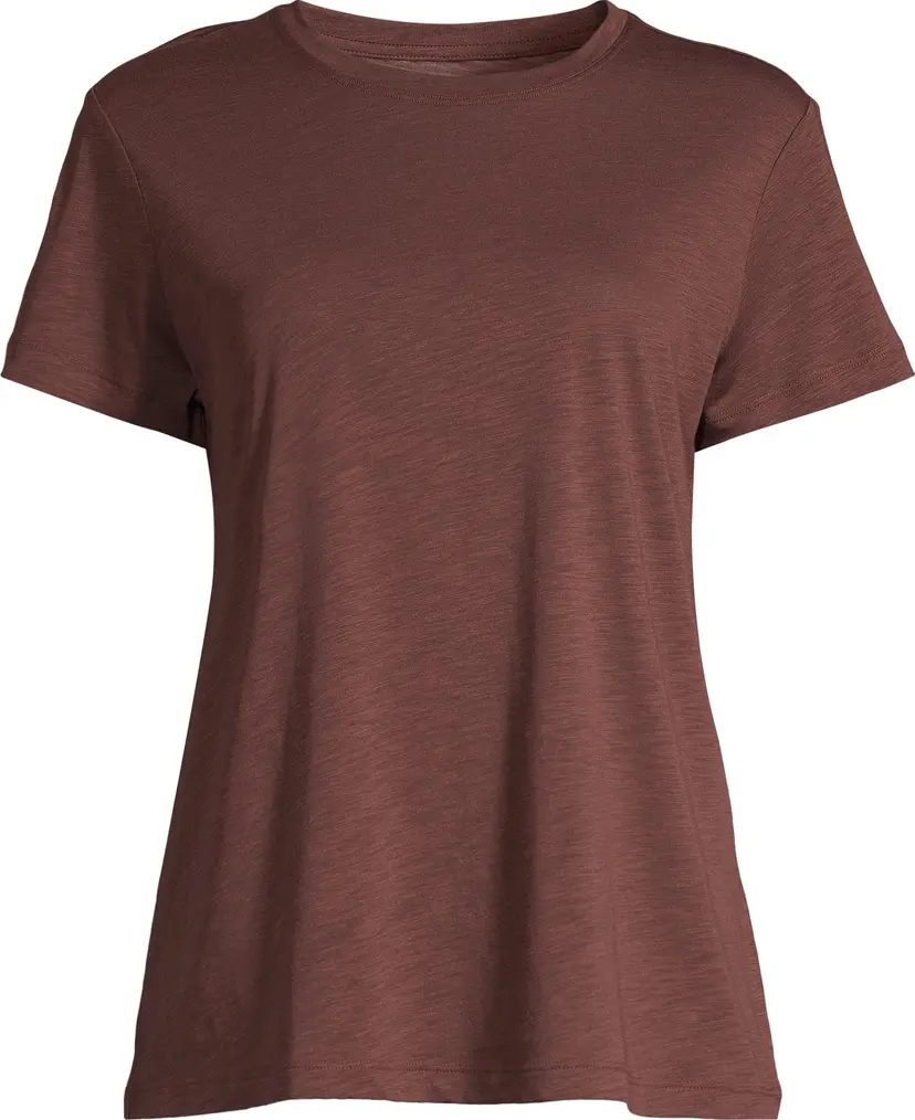 CASALL Casall Women's Soft Texture Tee Dark Brown