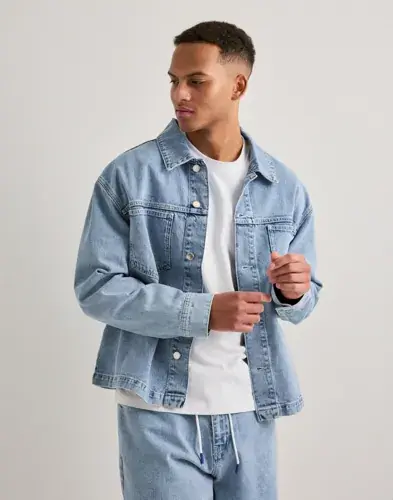 Que Sera Sera Que Sera Sera Dean Denim Jacket Jeansjakker Blå