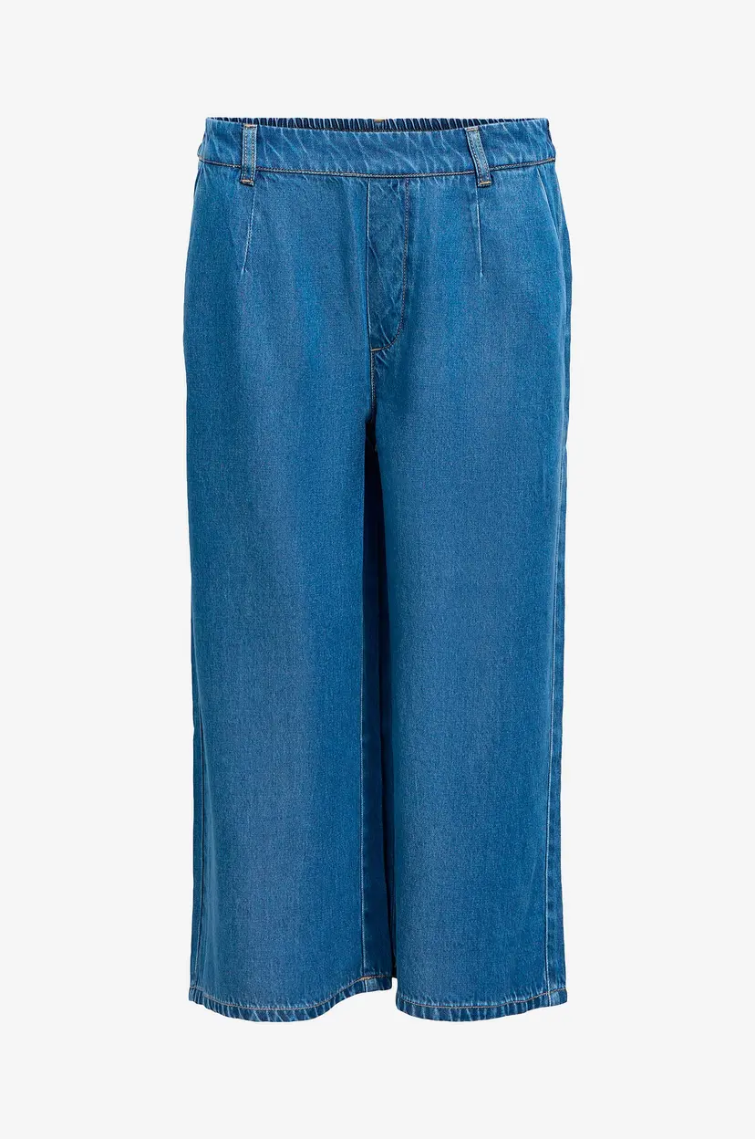 Object Collectors Item Culottebukser objFrame MW Culotte Pant - Blå