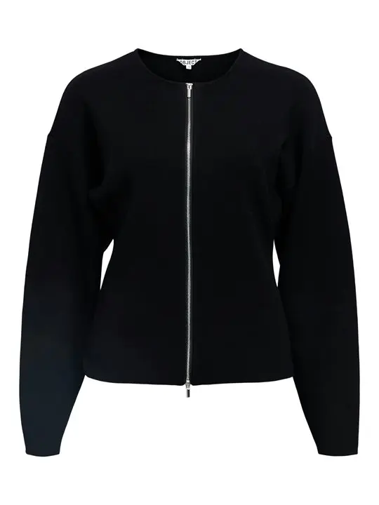 Object Object - Reynard LS Knit Cardigan - Black