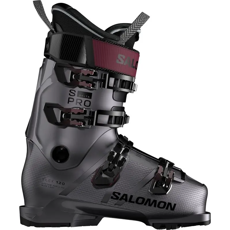 Salomon Salomon S/Pro Delta 120 Gw Beluga Met./Beluga Met./Burgundy Me