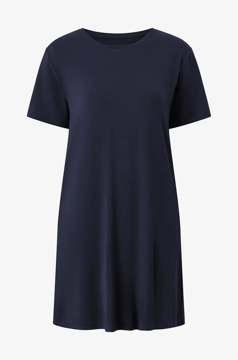 Bamboo basics Nattkjole Bamboo Basics P.J Big T-Shirt - Blå