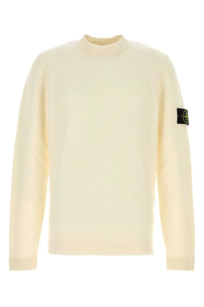 Stone Island Stone Island Strikkegensere – Beige
