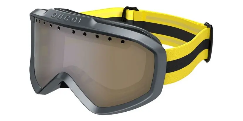 Gucci GG1210S skibriller, gul