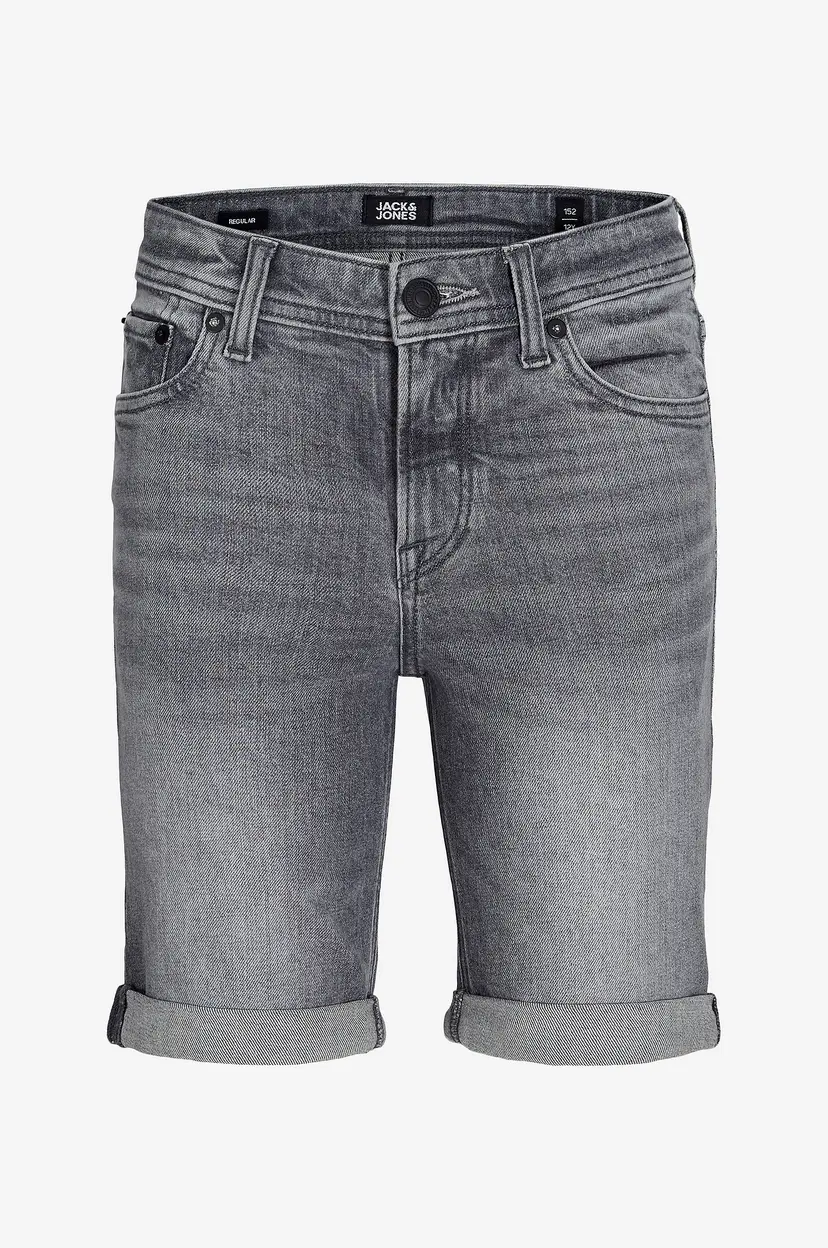 Jack & Jones Junior Jeans-shorts jjiRick jjiOriginal Shorts MF 926 - Grå