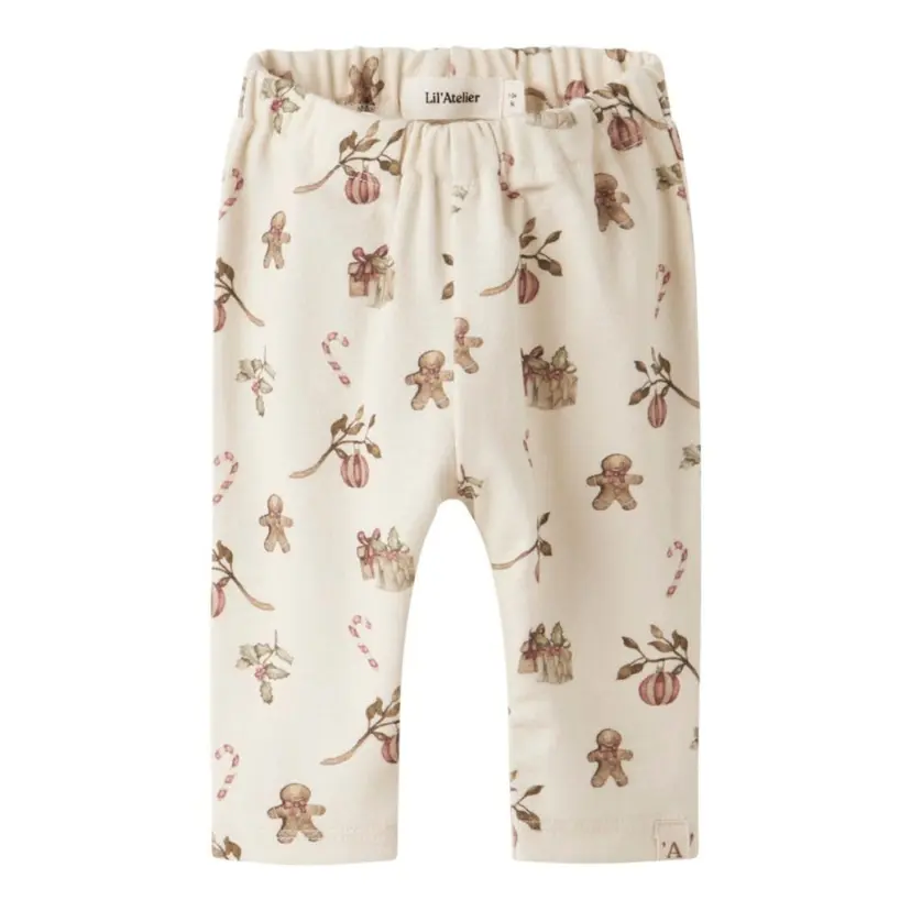 Lil`Atelier Lil'Atelier - Bukse Baby Jul Layo Turtledove
