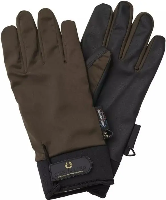 Chevalier Chevalier Shooting Glove Windblock Warm Leather Brown