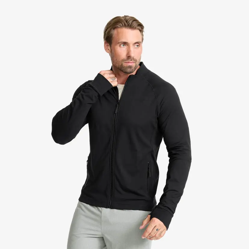 RevolutionRace Paragon Full-zip Jacket Herre Black