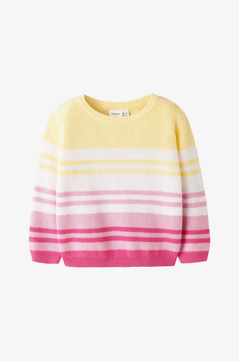 NAME IT Pullover nmfDioana LS Knit - Rosa