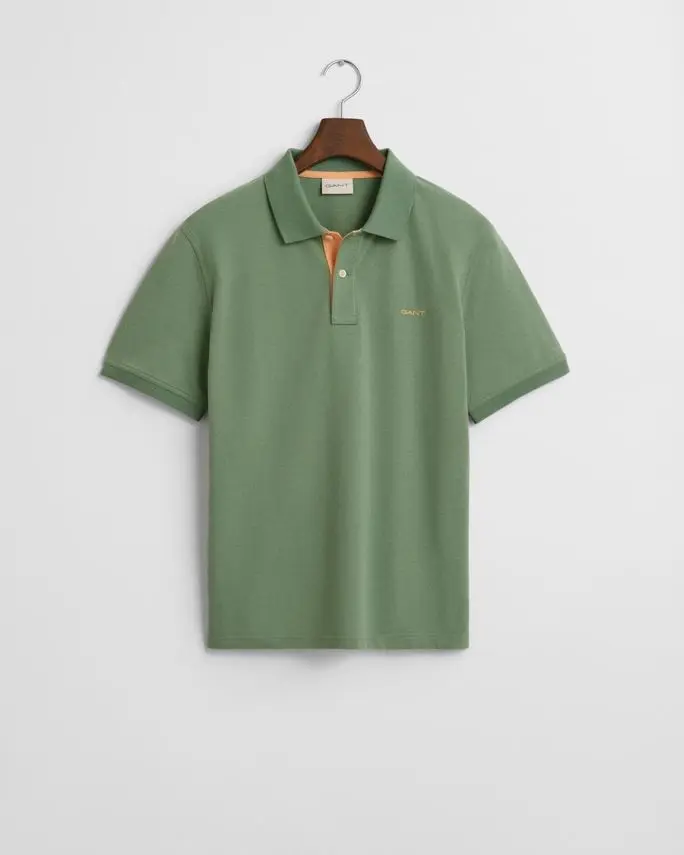 Gant REG CONTRAST PIQUE SS POLO