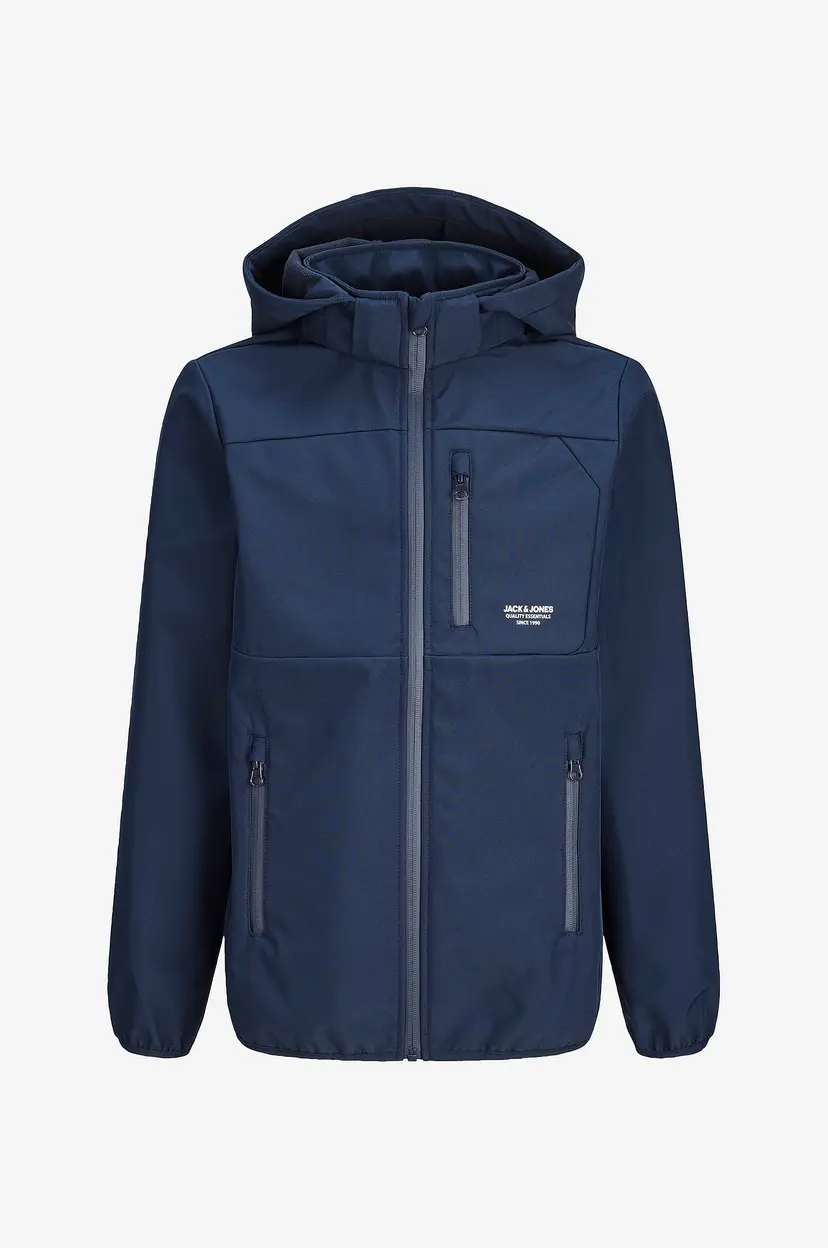 Jack & Jones Junior Jakke jjTheo Softshell Noos Jnr - Blå