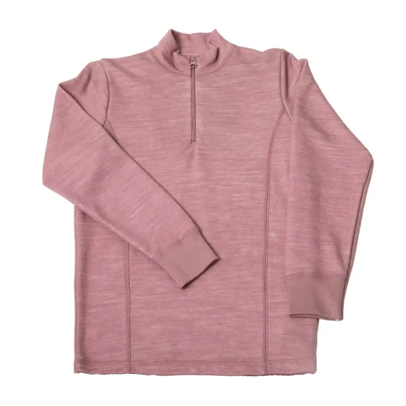 Joha Joha - Genser Zip i Ull og Bambus Rose