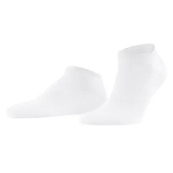 Falke Falke Strømper Family Sneaker Socks Hvit bomull Str 39/42 Herre