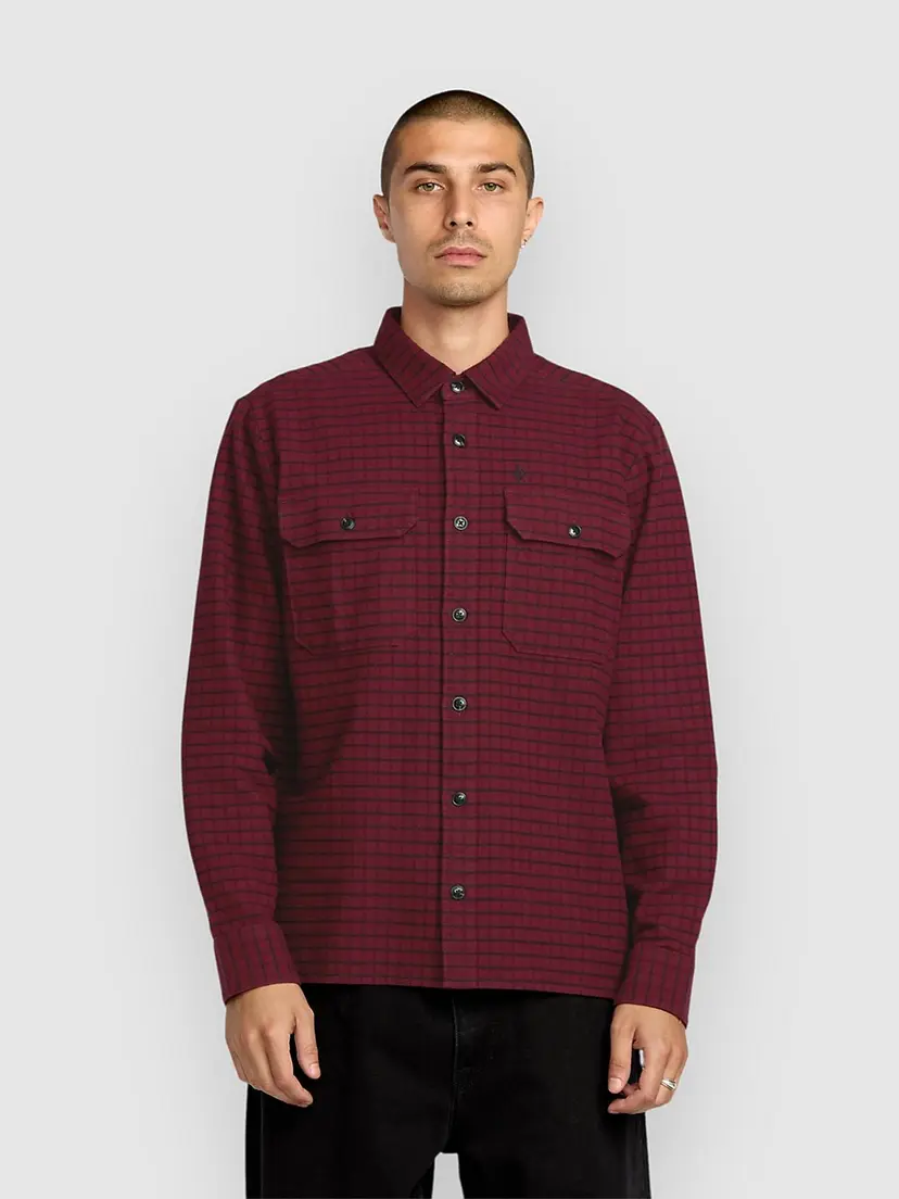 Volcom Volcom Augustone Skjorte rød