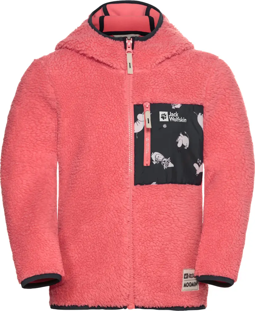 Jack Wolfskin Jack Wolfskin Kids' Moomin Ice Curl Sunset Coral