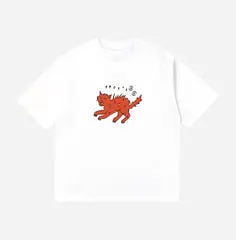 Fadeless Cat Tee - Oversized fit