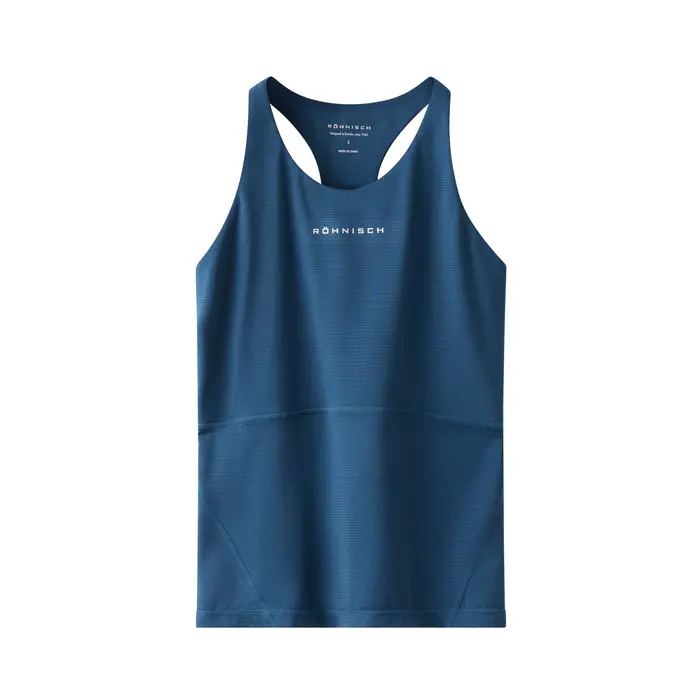 Rohnisch Jacquard Tank, Legion Blue