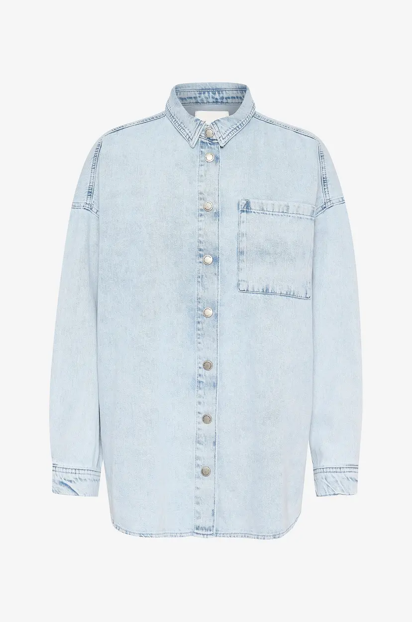 My Essential Wardrobe Denimskjorte MaloMW 143 - Blå