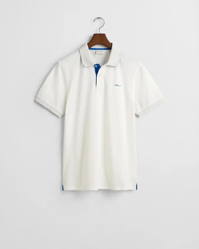 Gant REG CONTRAST PIQUE SS POLO