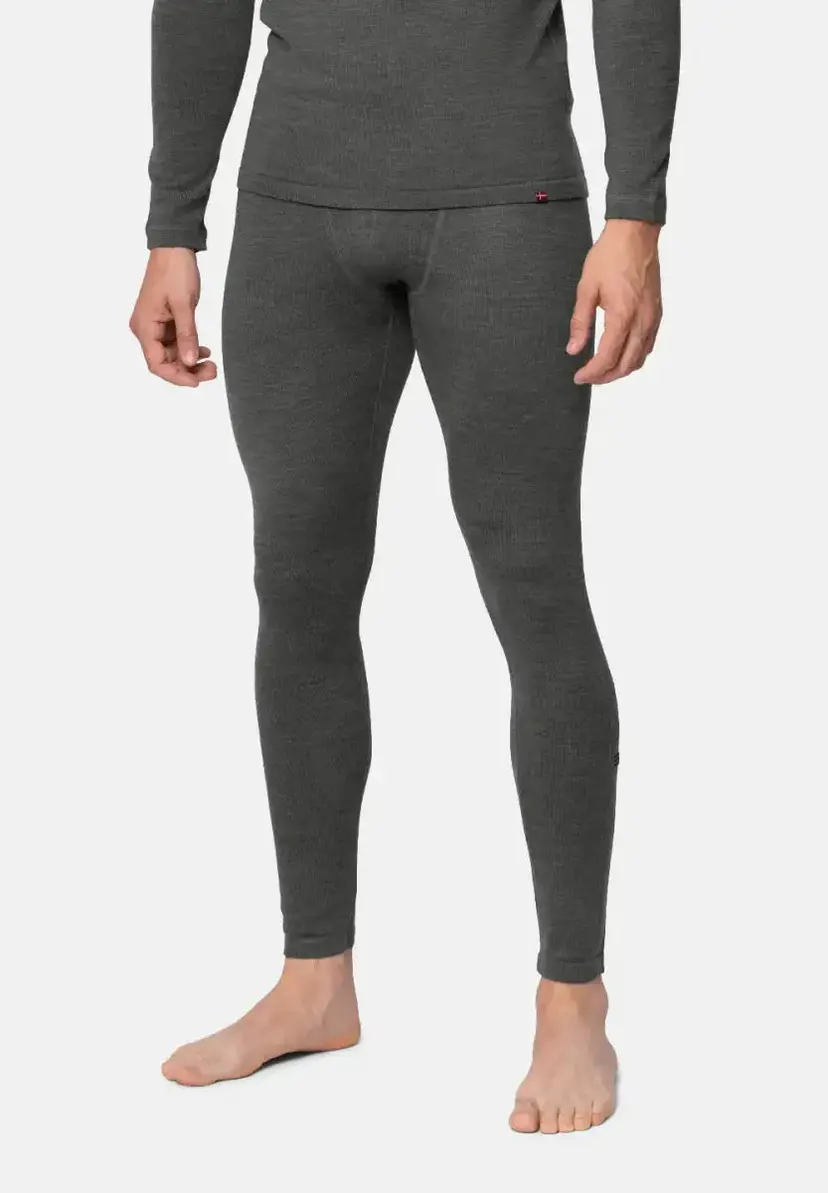 DANISH ENDURANCE DANISH ENDURANCE EXTREME MERINO SKIUNDERBUKSER Mørkegrå M