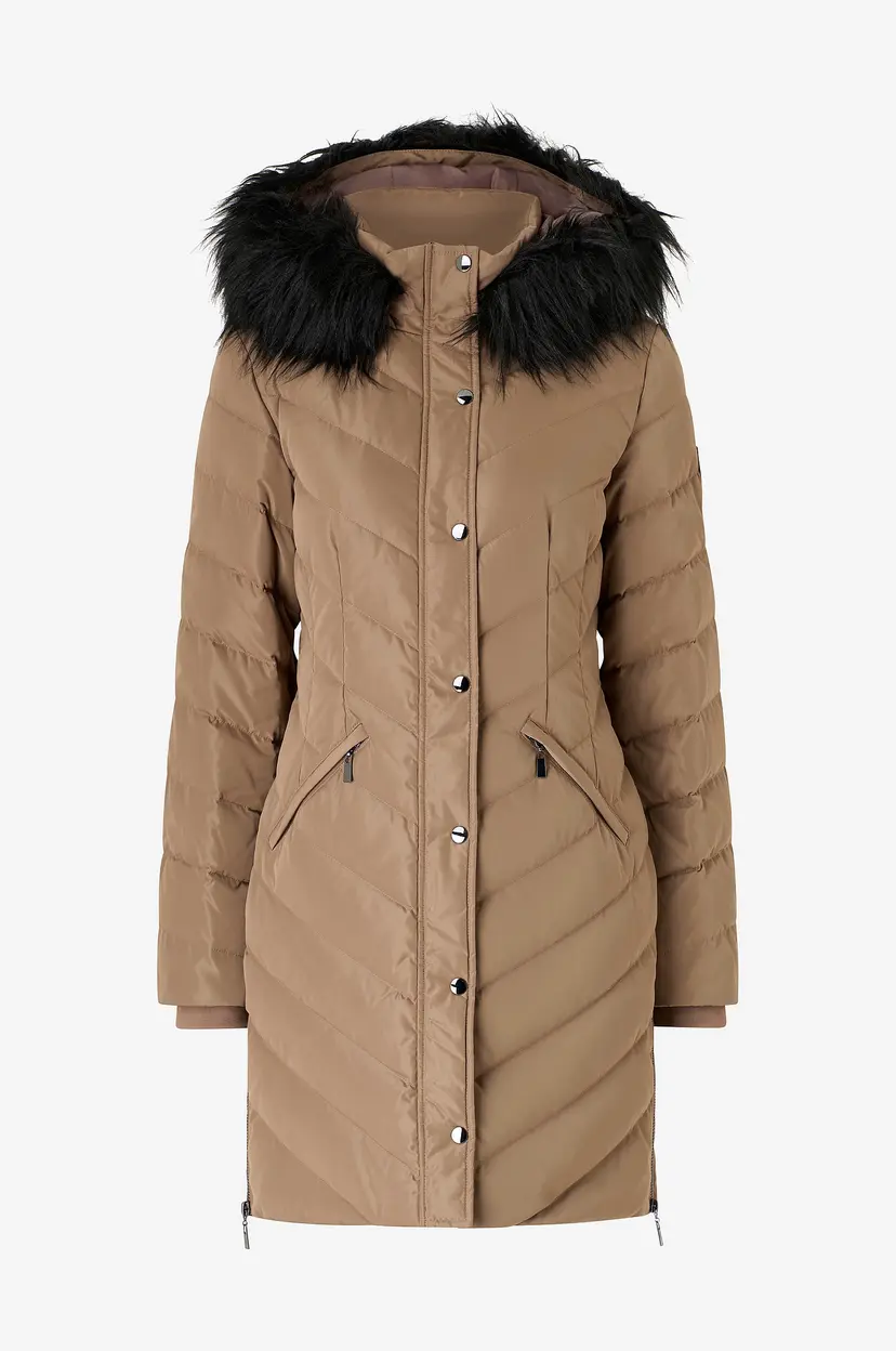 Bubbleroom Dunfrakk Down Coat - Beige