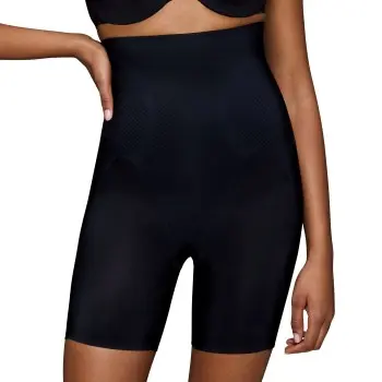 Triumph Triumph Truser High Waist Medium Shaping Long Panty Svart Large Dame