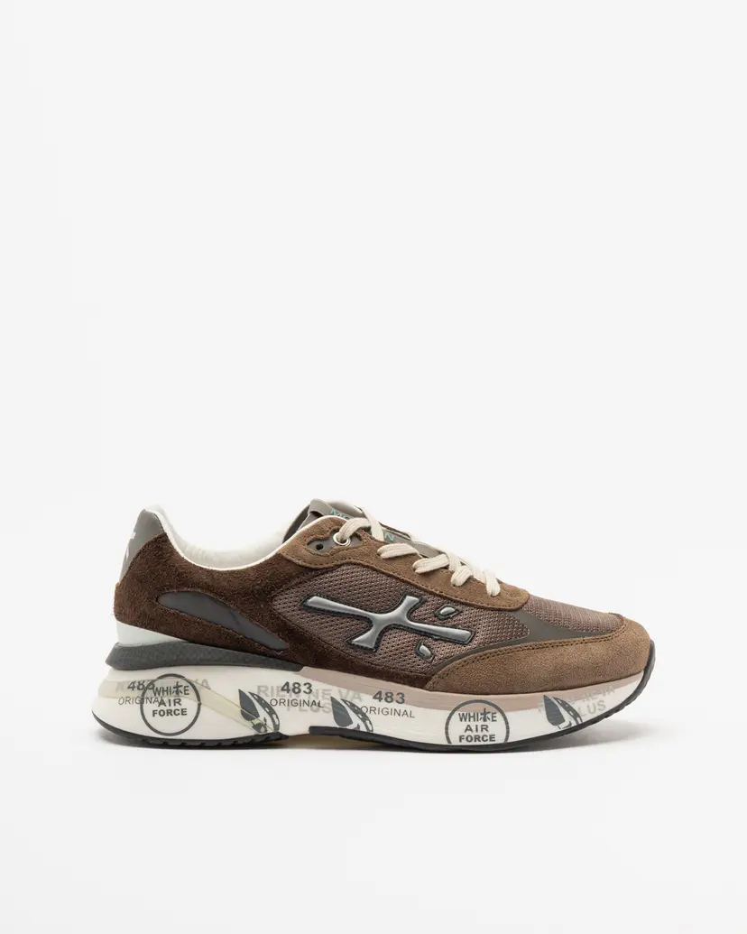 Premiata Premiata Moerun 6446 Brown Sneakers
