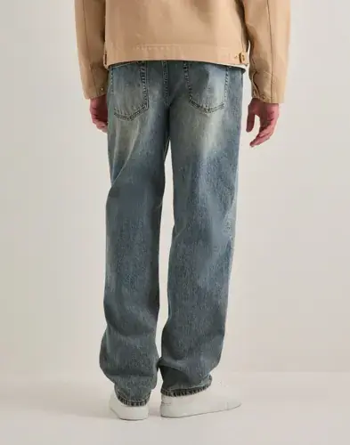 Woodbird Woodbird Wbleroy Aged Jeans Straight leg jeans Blå