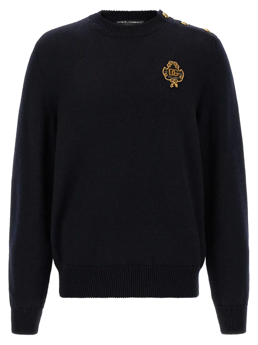 Dolce & Gabbana Dolce & Gabbana Strikkegensere – Blå