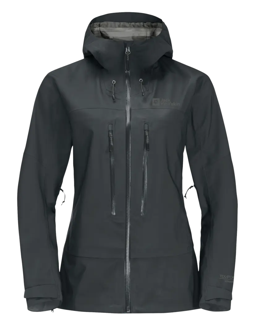 Jack Wolfskin Jack Wolfskin Women's Kammweg 3-Layer Jacket Phantom