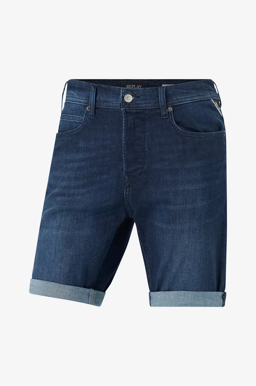 Replay Jeans-shorts Rbj.981 Short - Blå