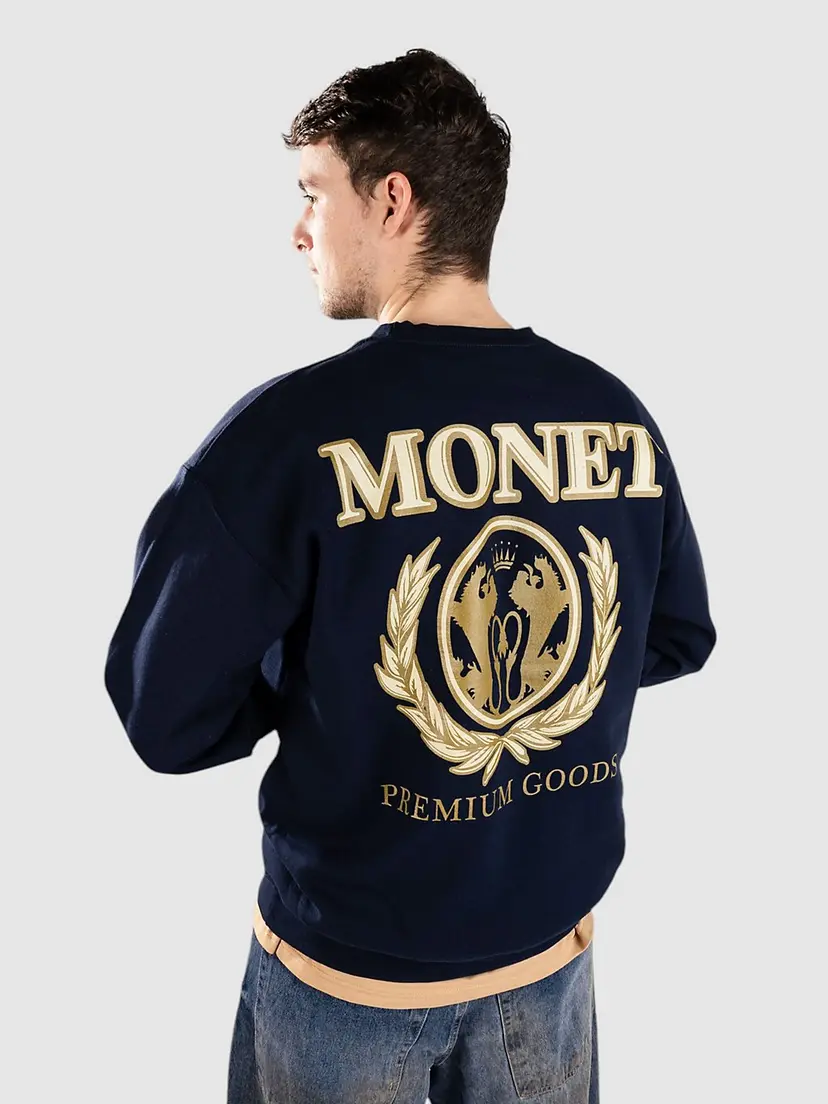 Monet Skateboards Monet Skateboards Dykwmfi Genser blå