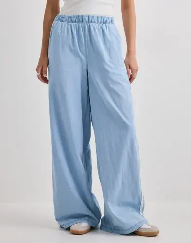 Adidas Originals Adidas Originals - Blå - Denim Wide Leg