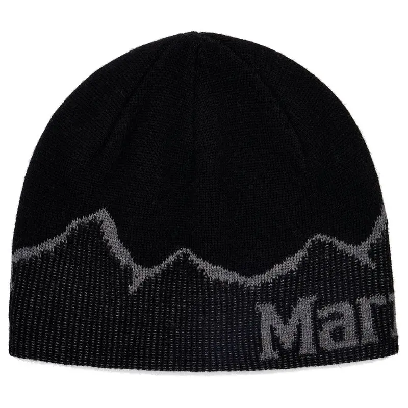 Marmot Marmot Mountainscape Wool Beanie Black