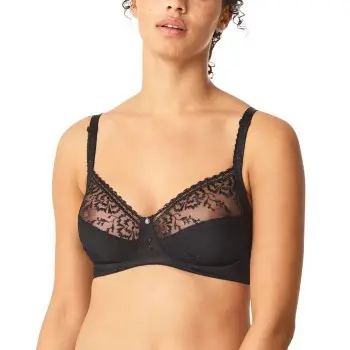 Chantelle Chantelle BH Every Curve Wirefree Bra Svart B 75 Dame