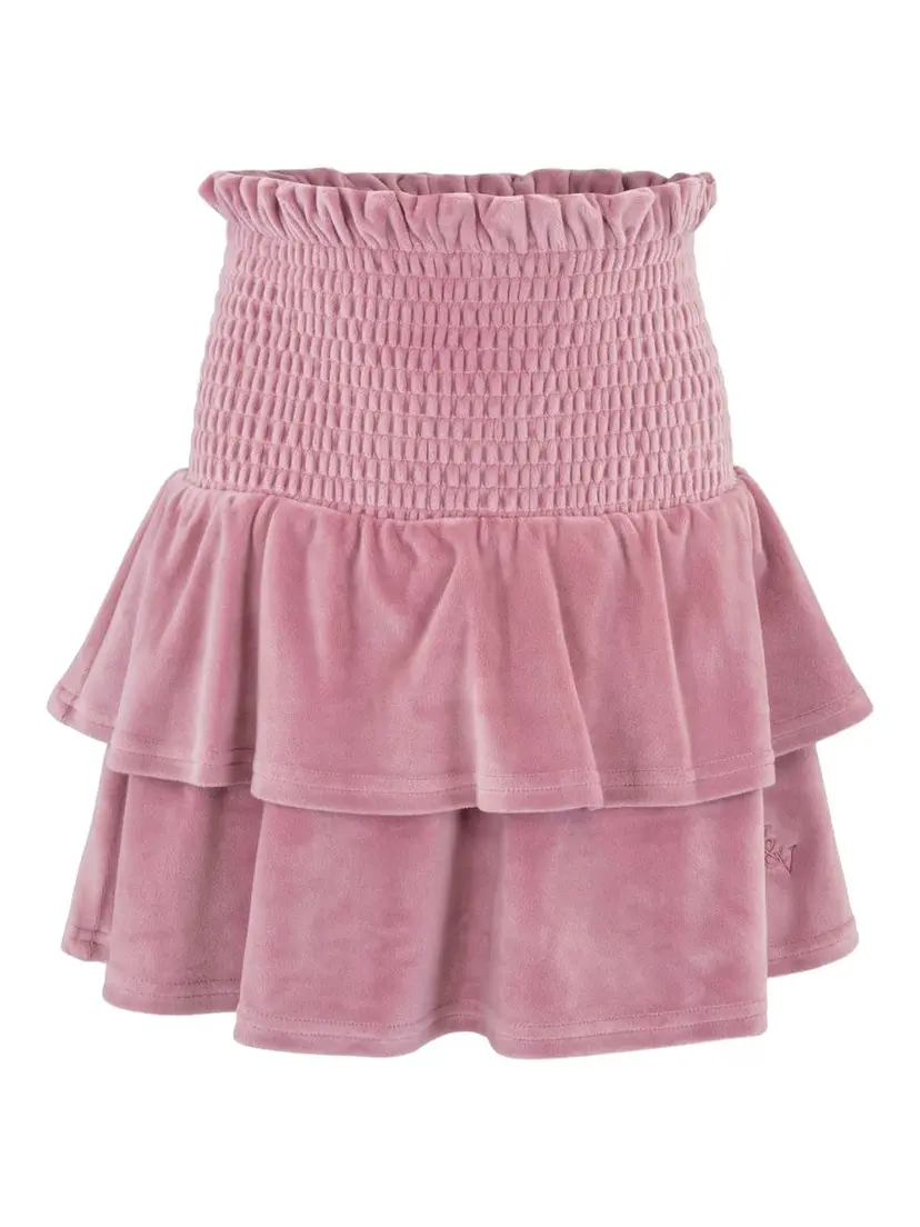Vilje & Ve Vilje & Ve Hermine Velour Skjørt Mauve (104 / 4 år)