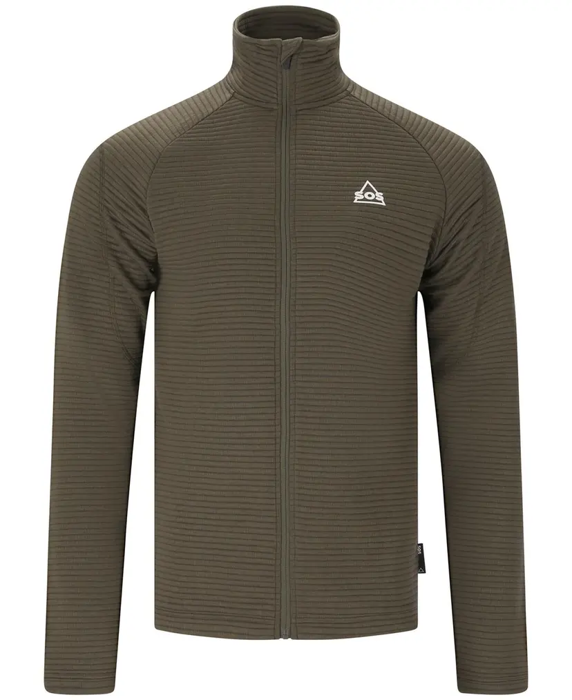 SOS SOS Muju M Full Zip Midlayer Tarmac