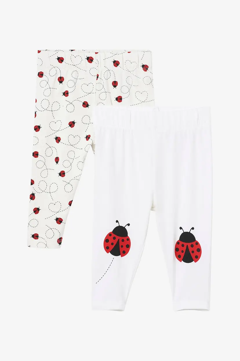Ellos Collection Leggings Clara 2-pack Leggings 2-pakning - Hvit