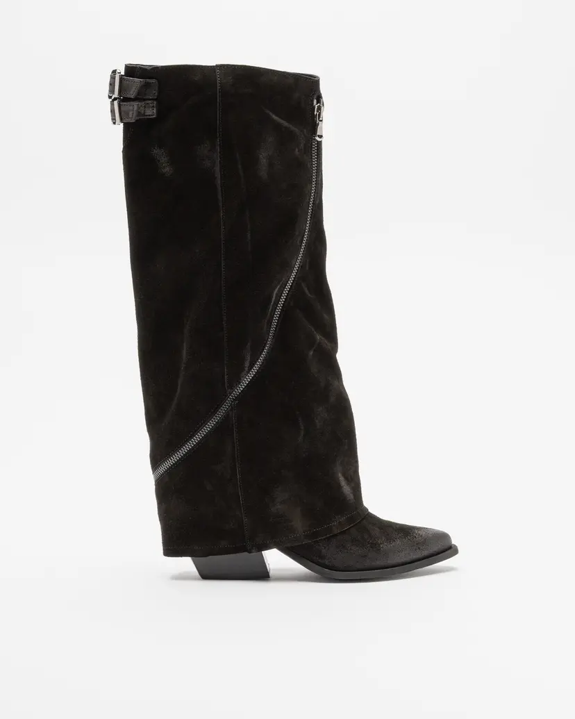 PROF PROF VALZER Black Knee high boots