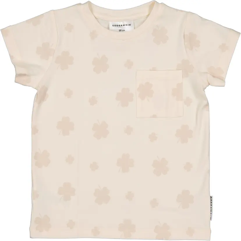 Geggamoja T-shirt Bambu Klöver Beige - 146/152