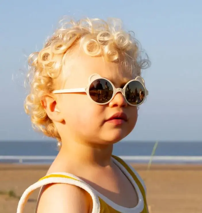Kietla Solbriller til barn uknekkelige "OURSON" Cream
