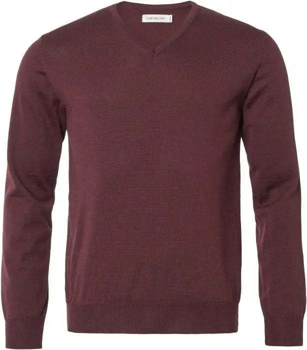 Chevalier Chevalier Aston Pullover Men Wine Red