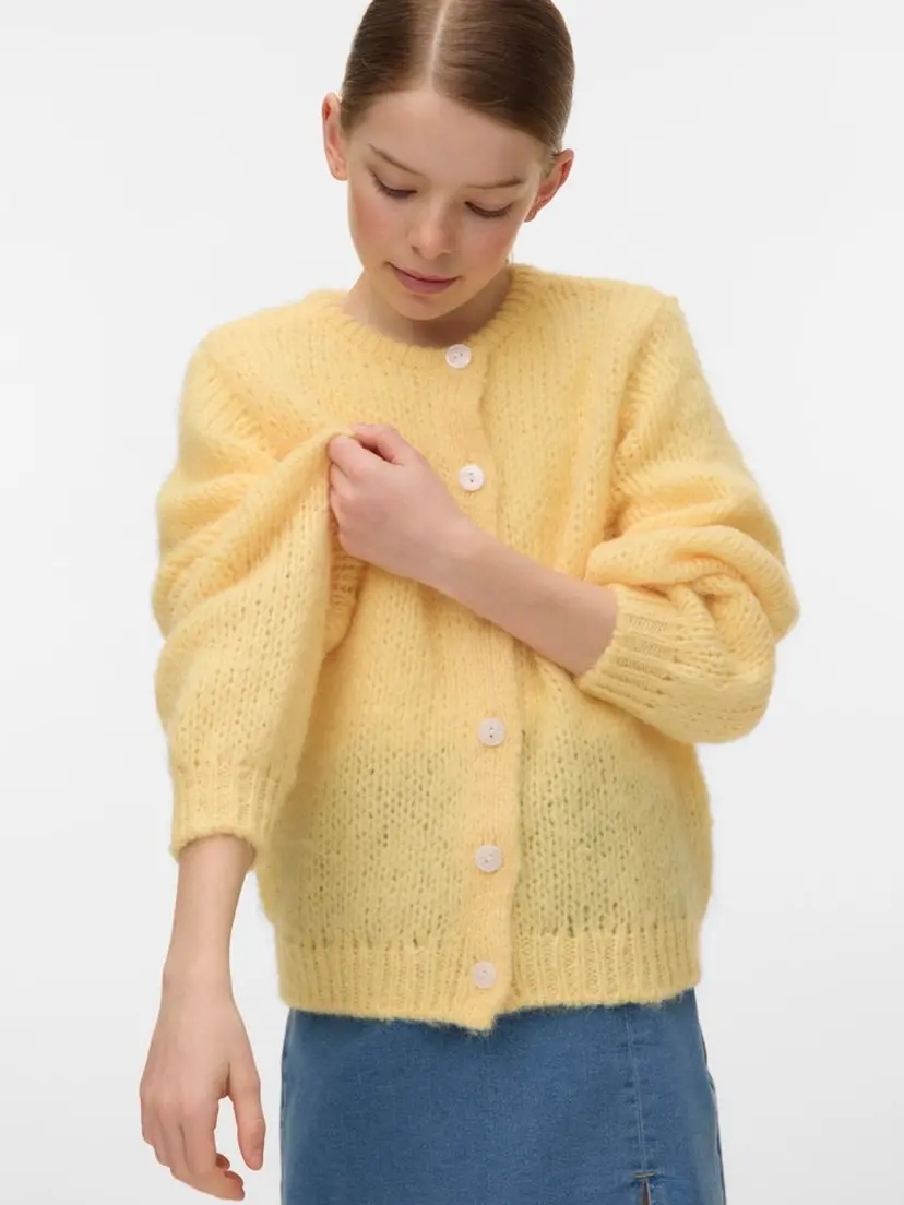 Vero Moda Girl Vero Moda Girl Wilo Genser Standard Fit Pale Banana (146/152)