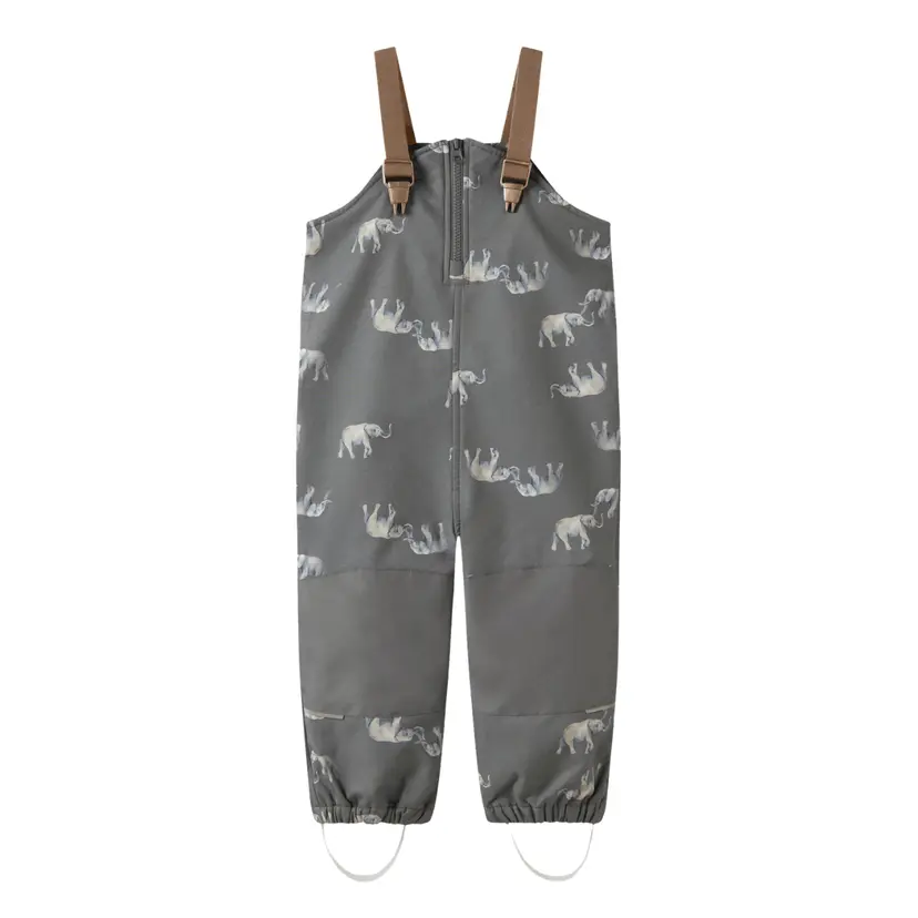 NAME IT Name It - Softshellbukse Alfa Quiet Shade Elephant